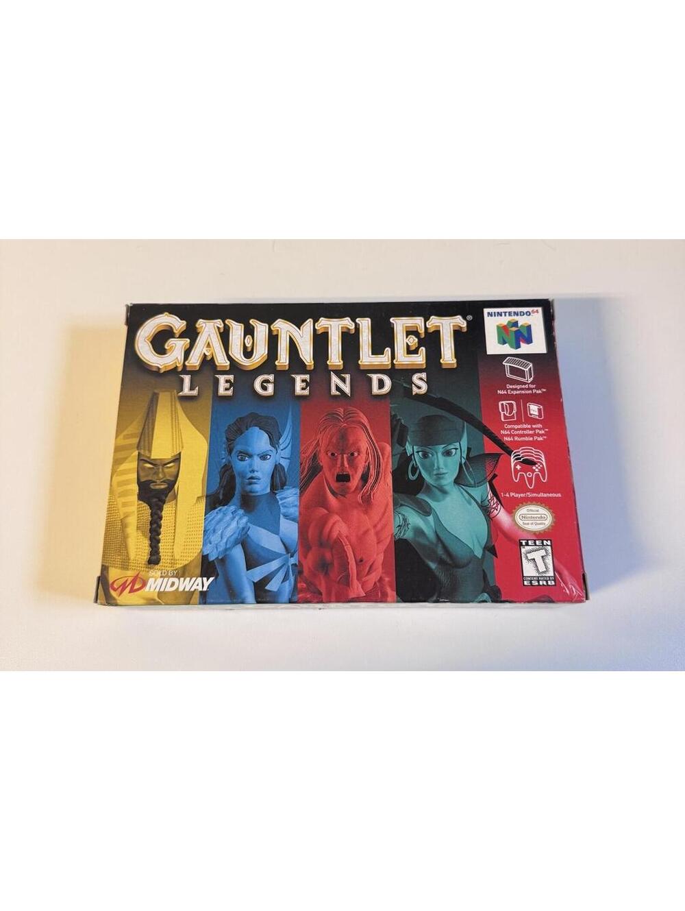 Gauntlet Legends Nintendo 64 Video Game CIB Complete Tested